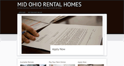 Desktop Screenshot of midohiorentalhomes.com